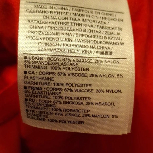 Banana Republic Vibrant Red Short Sleeve Dress 4P 🩵🩵🩵🩵 - Picture 5 of 11